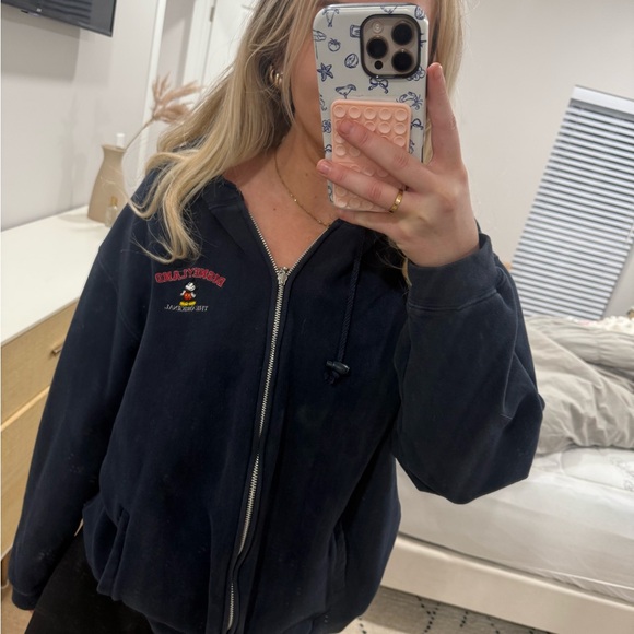 DISNEYLAND VINTAGE zipup sweatshirt L - Picture 10 of 15
